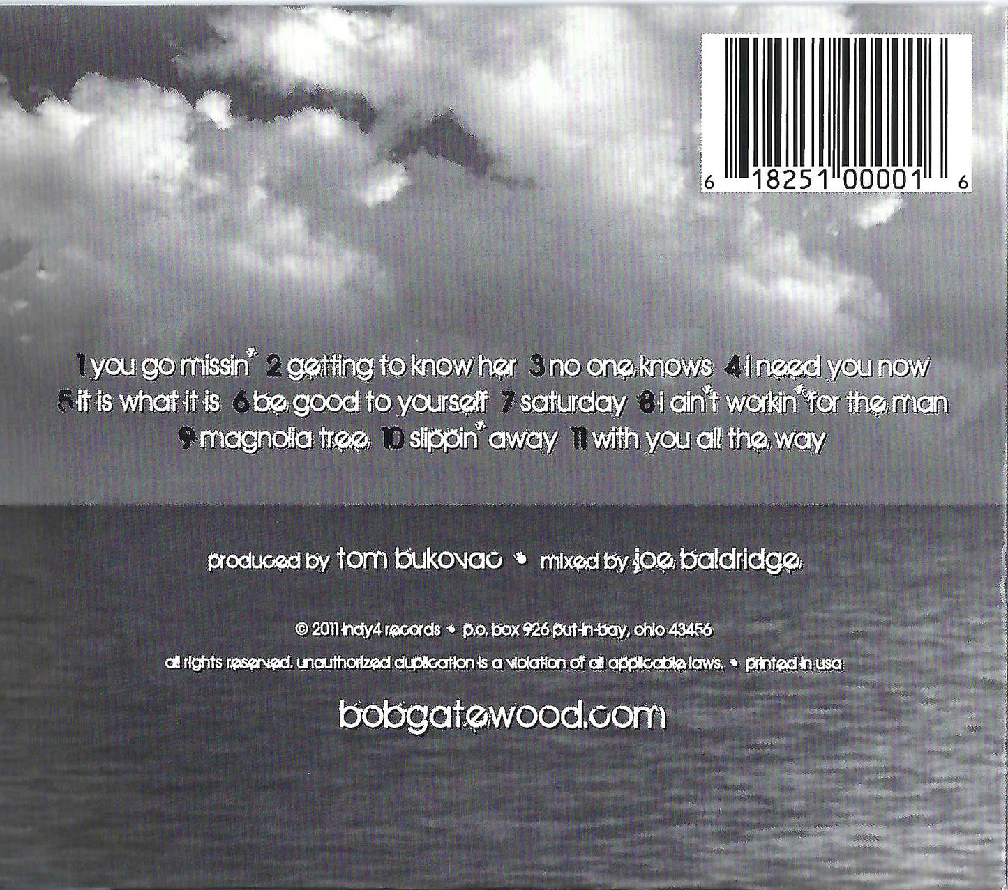 Music CD Be Good to Yourself